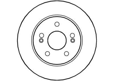 NBD497 NATIONAL Тормозной диск