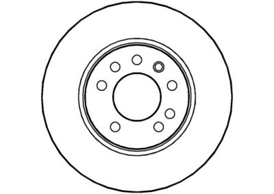 NBD499 NATIONAL Тормозной диск
