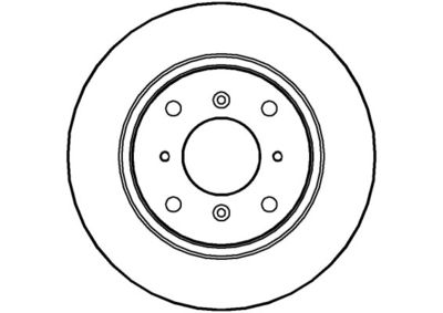 NBD514 NATIONAL Тормозной диск