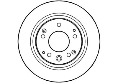 NBD516 NATIONAL Тормозной диск