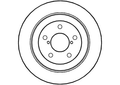 NBD542 NATIONAL Тормозной диск