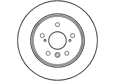 NBD552 NATIONAL Тормозной диск