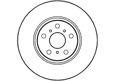 NBD553 NATIONAL Тормозной диск