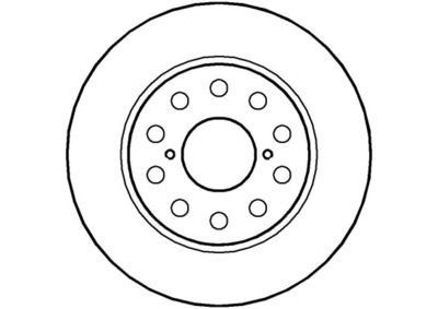 NBD558 NATIONAL Тормозной диск