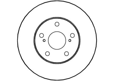 NBD561 NATIONAL Тормозной диск