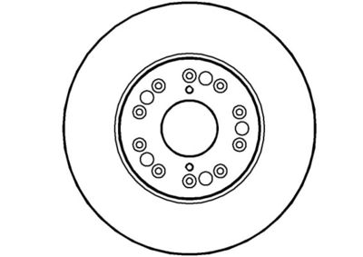 NBD565 NATIONAL Тормозной диск