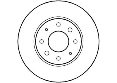 NBD586 NATIONAL Тормозной диск