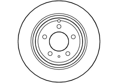 NBD591 NATIONAL Тормозной диск