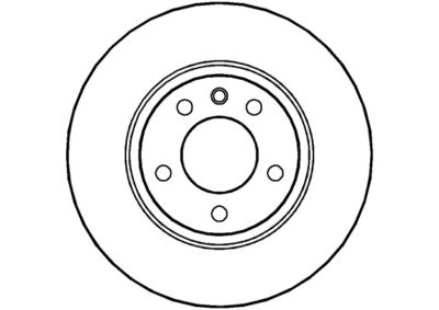 NBD599 NATIONAL Тормозной диск