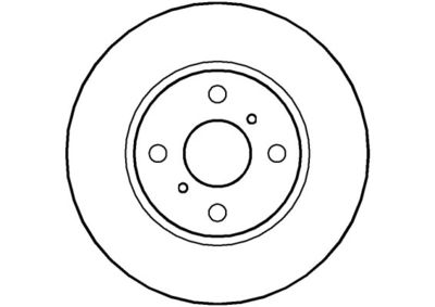 NBD609 NATIONAL Тормозной диск