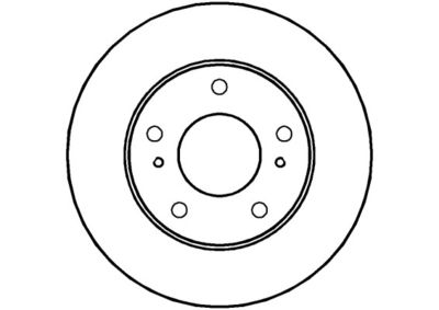 NBD643 NATIONAL Тормозной диск