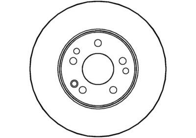NBD648 NATIONAL Тормозной диск
