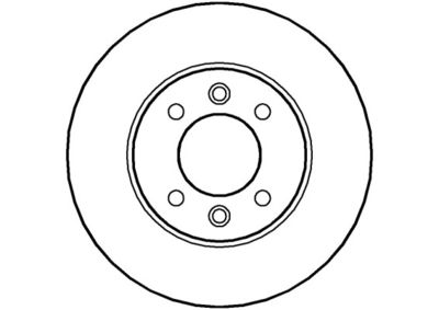 NBD685 NATIONAL Тормозной диск