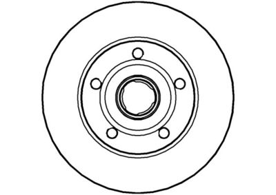 NBD709 NATIONAL Тормозной диск