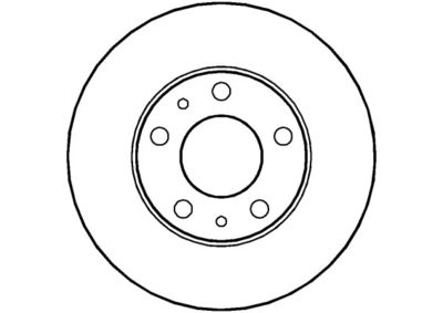 NBD746 NATIONAL Тормозной диск