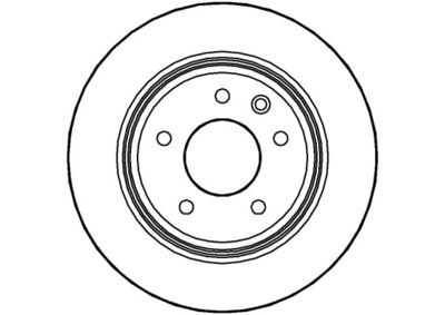 NBD763 NATIONAL Тормозной диск