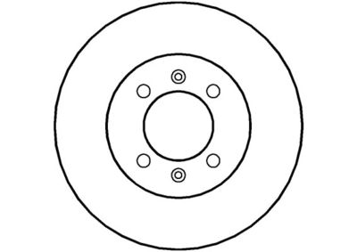 NBD768 NATIONAL Тормозной диск