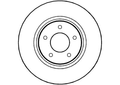 NBD771 NATIONAL Тормозной диск
