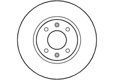 NBD799 NATIONAL Тормозной диск