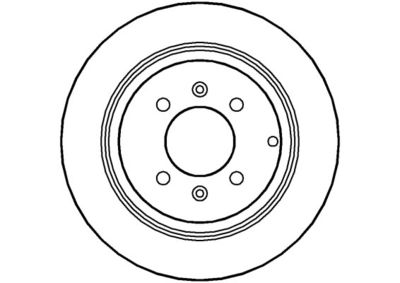 NBD800 NATIONAL Тормозной диск
