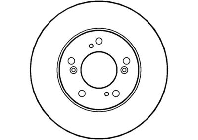 NBD817 NATIONAL Тормозной диск