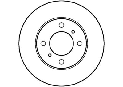 NBD837 NATIONAL Тормозной диск