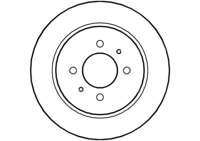 NBD846 NATIONAL Тормозной диск