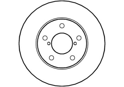 NBD851 NATIONAL Тормозной диск