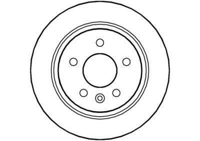 NBD866 NATIONAL Тормозной диск