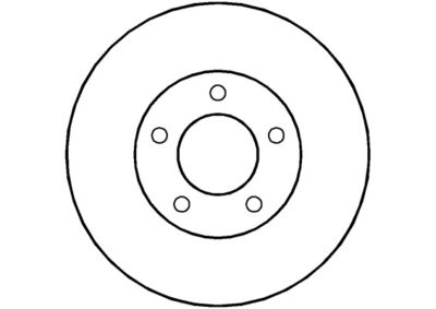 NBD880 NATIONAL Тормозной диск
