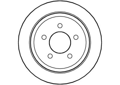 NBD884 NATIONAL Тормозной диск