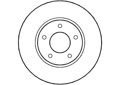 NBD890 NATIONAL Тормозной диск