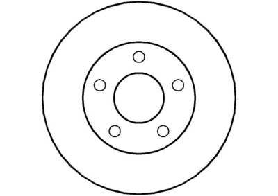 NBD895 NATIONAL Тормозной диск