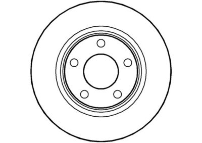 NBD910 NATIONAL Тормозной диск