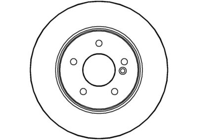 NBD931 NATIONAL Тормозной диск