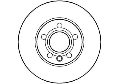 NBD932 NATIONAL Тормозной диск