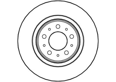 NBD944 NATIONAL Тормозной диск