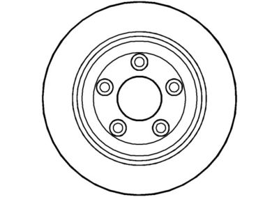 NBD958 NATIONAL Тормозной диск
