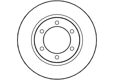 NBD962 NATIONAL Тормозной диск