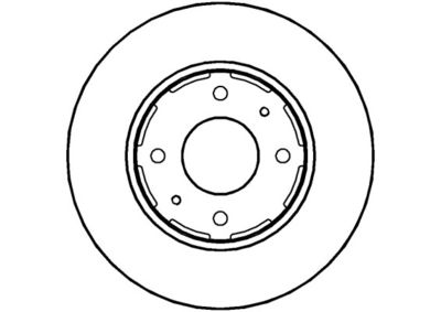 NBD970 NATIONAL Тормозной диск