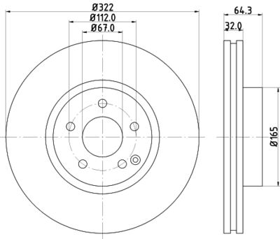 PCD11251 DON Тормозной диск