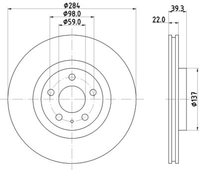 PCD15192 DON Тормозной диск