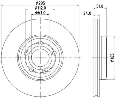 PCD20562 DON Тормозной диск