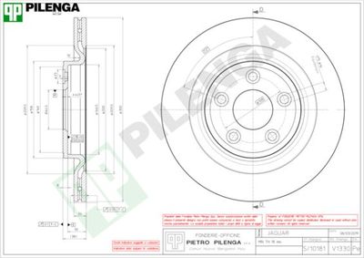 V1330 PILENGA Тормозной диск