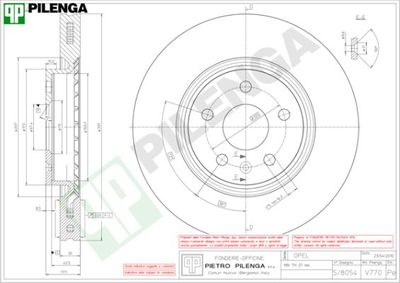 V770 PILENGA Тормозной диск