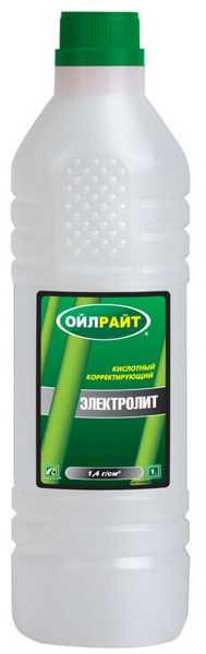  электролит корректирующий 1L! плотность 1.34 гсм3