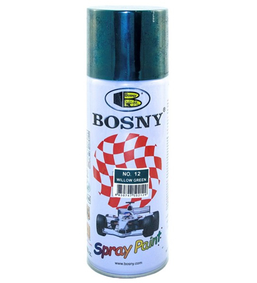  Краска акриловая Bosny BS12 RAL 6005 0.4л