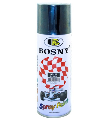  Краска акриловая Bosny BS39 RAL 9005 0.4л