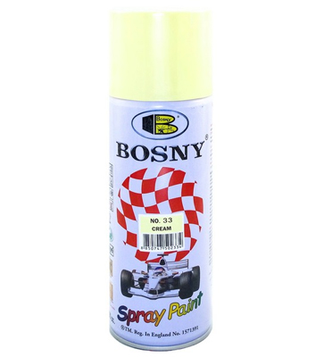  Краска акриловая Bosny BS33 RAL 1016 0.4л