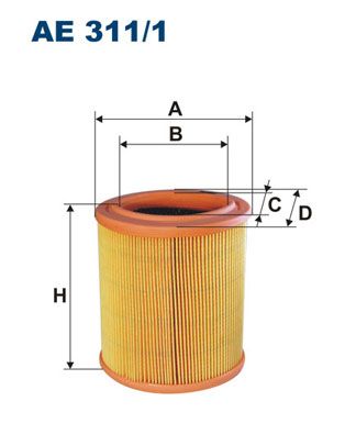 AE3111 FILTRON Воздушный фильтр